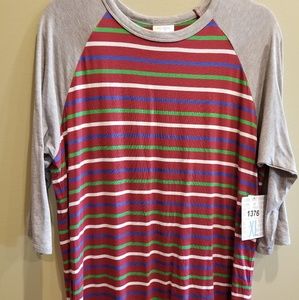 XL LuLaRoe Randy with Stripes BNWT